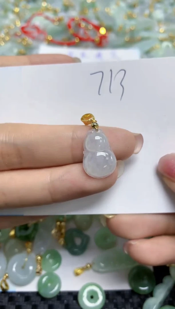 【闪购商品】翡翠颈饰合金   天然A货翡翠