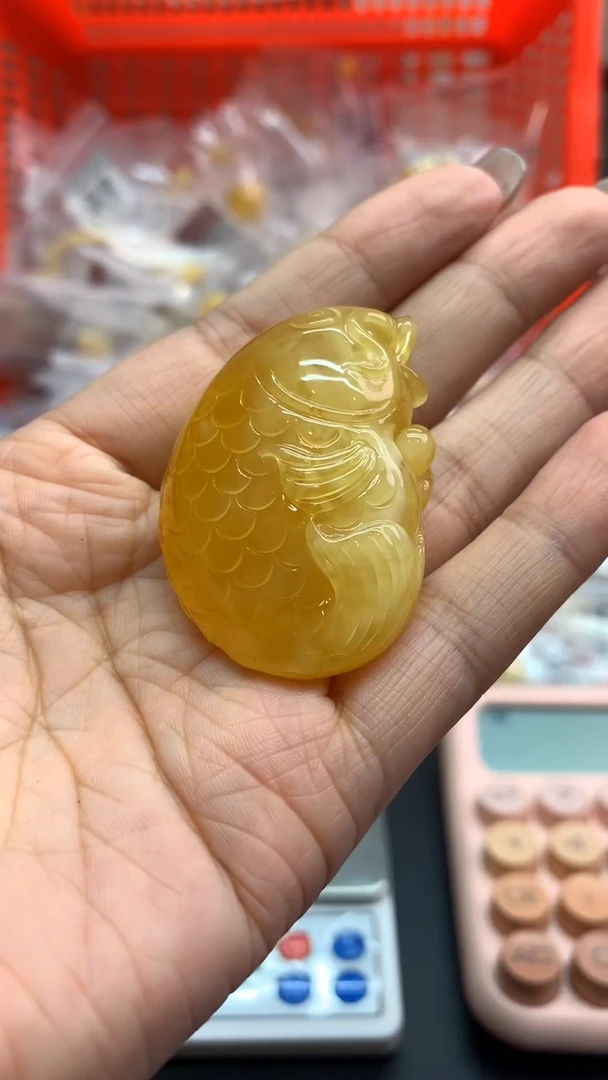 未镶嵌琥珀珠宝奇石464/6发1