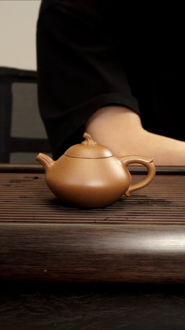 茶壶紫砂新品价玉成窑老段泥金瓜165cc内推
