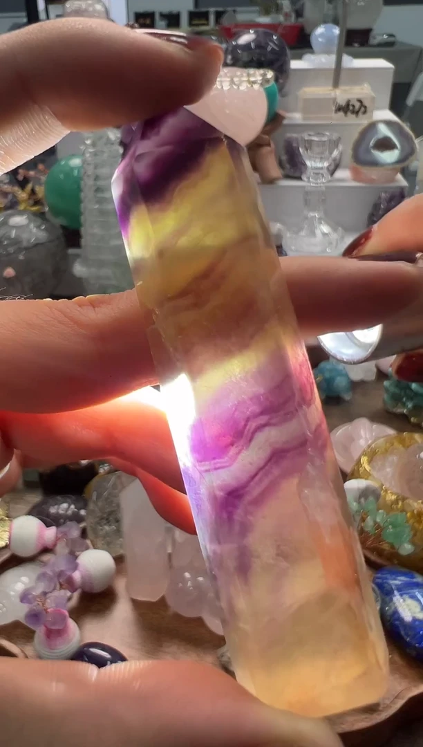 未镶嵌珠宝奇石萤石M2228