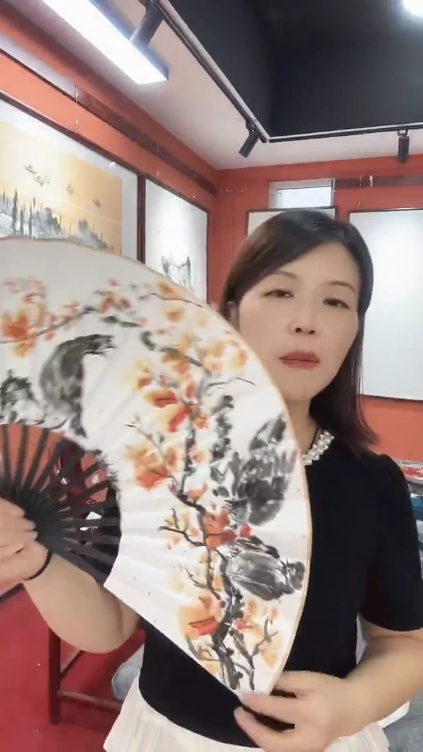 国画孟祥敏/国画/花鸟。