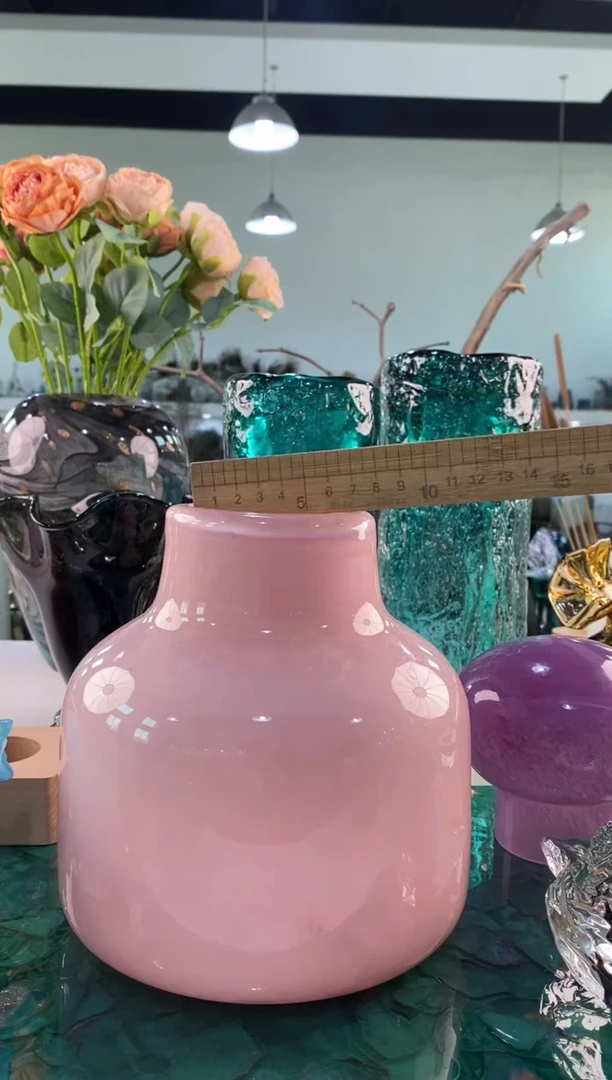慕忆家手作琉璃花瓶