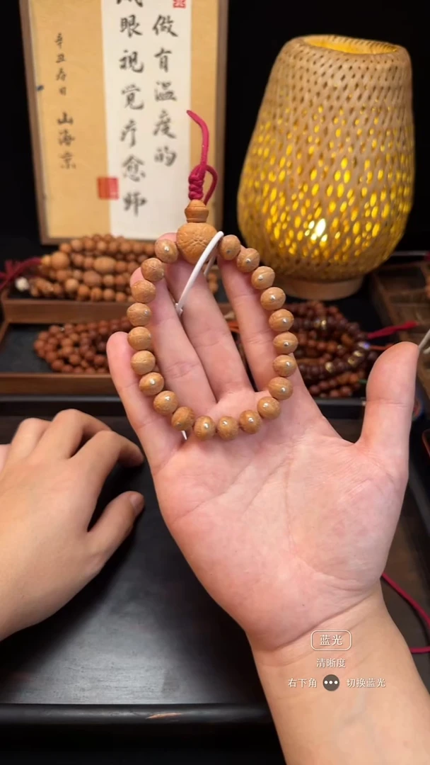 手串凤眼菩提宠粉福利系列11.5mm+镶嵌银钉款