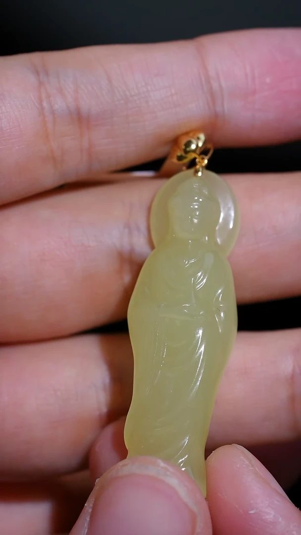 吊坠(不含链)未镶嵌和田玉65多样性发一