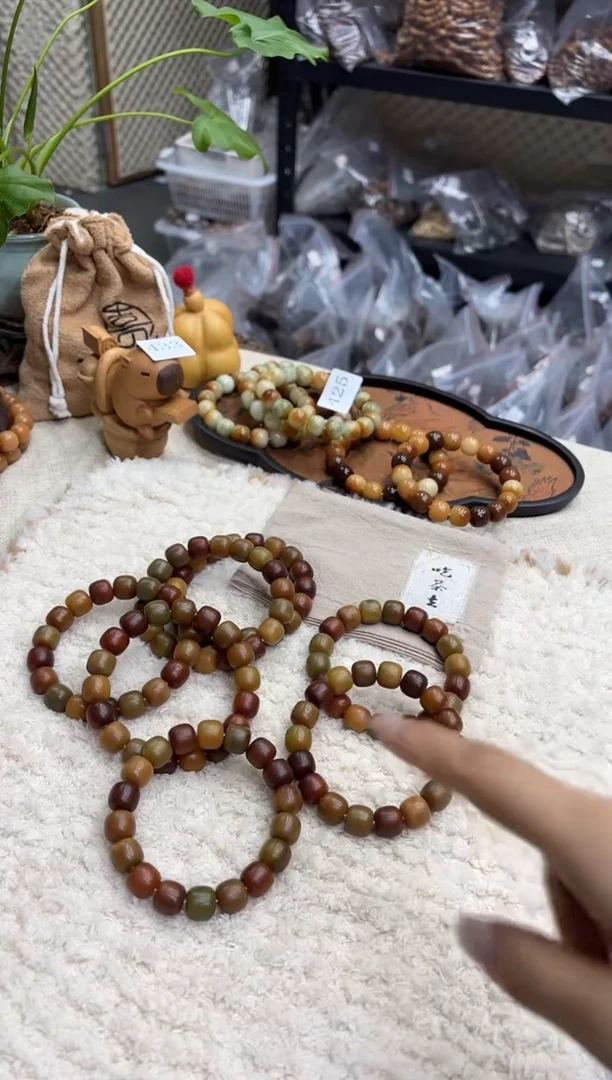 菩提根/象牙果手串14糖壳福利（429）