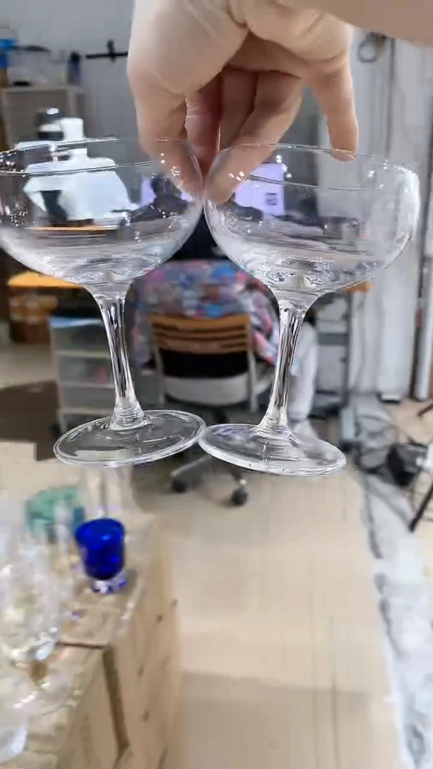 【闪购商品】水晶2只甜品杯透明