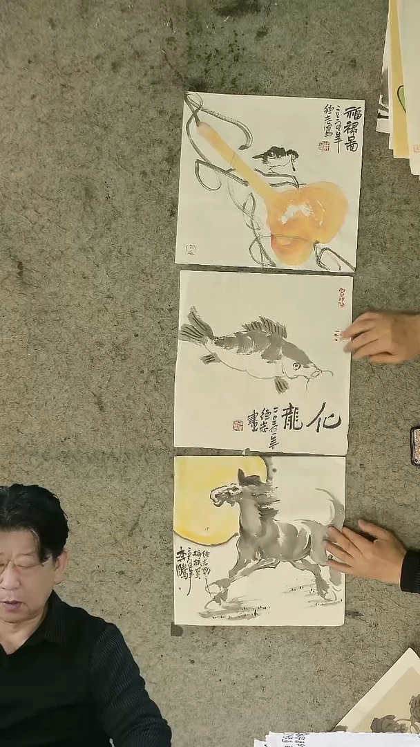 国画温德志老师国画禅意小品