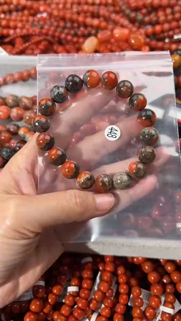 南红玛瑙手串未镶嵌12