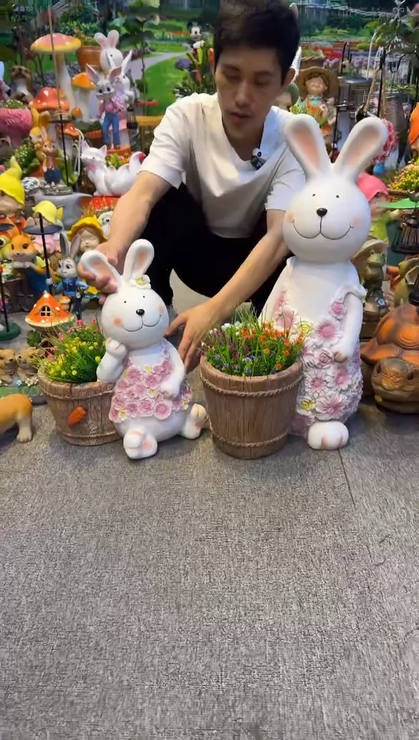 无花朵花园庭院摆件&002&