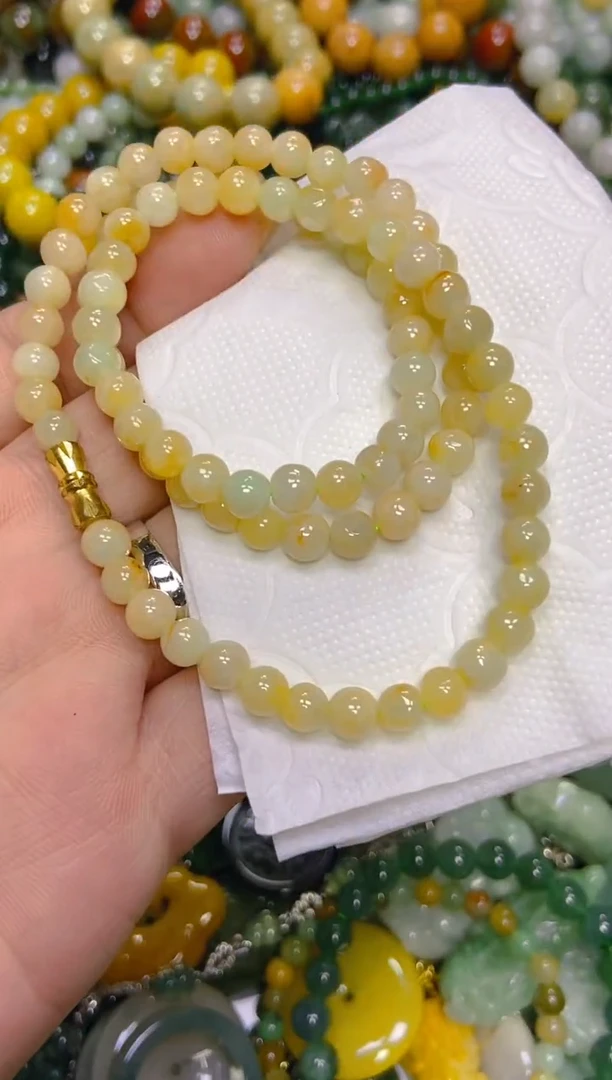 颈饰未镶嵌翡翠5mm