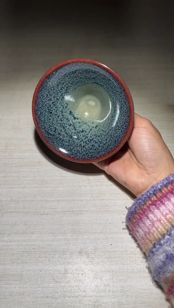 【闪购商品】茶盏28@建窑建盏金长兴