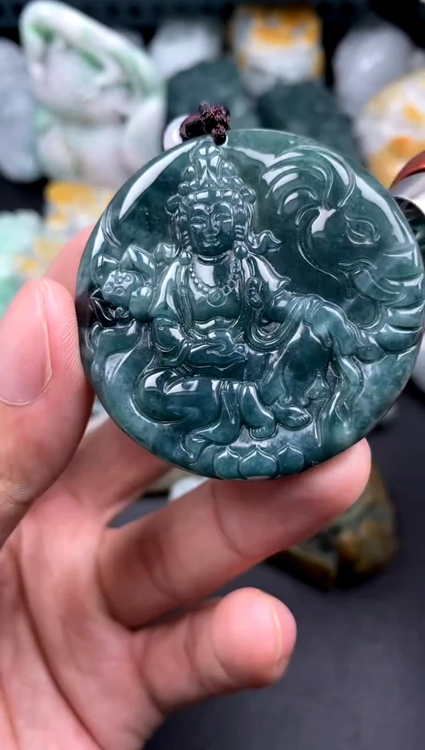 吊坠(不含链)未镶嵌翡翠1