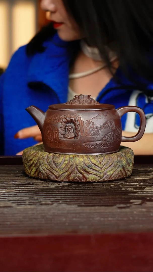 宜兴原矿紫砂壶茶壶宜兴原矿紫砂壶茶壶350C