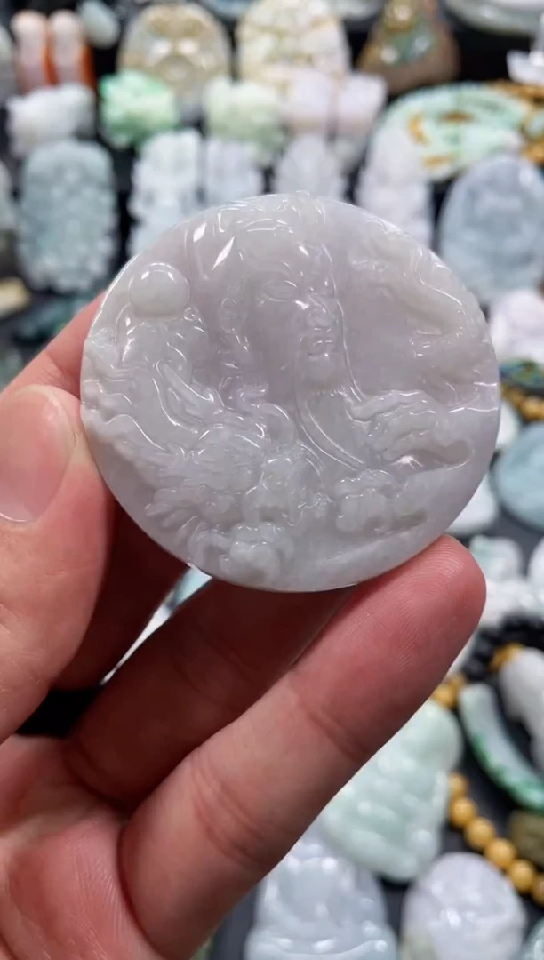 翡翠未镶嵌颈饰天然翡翠a货