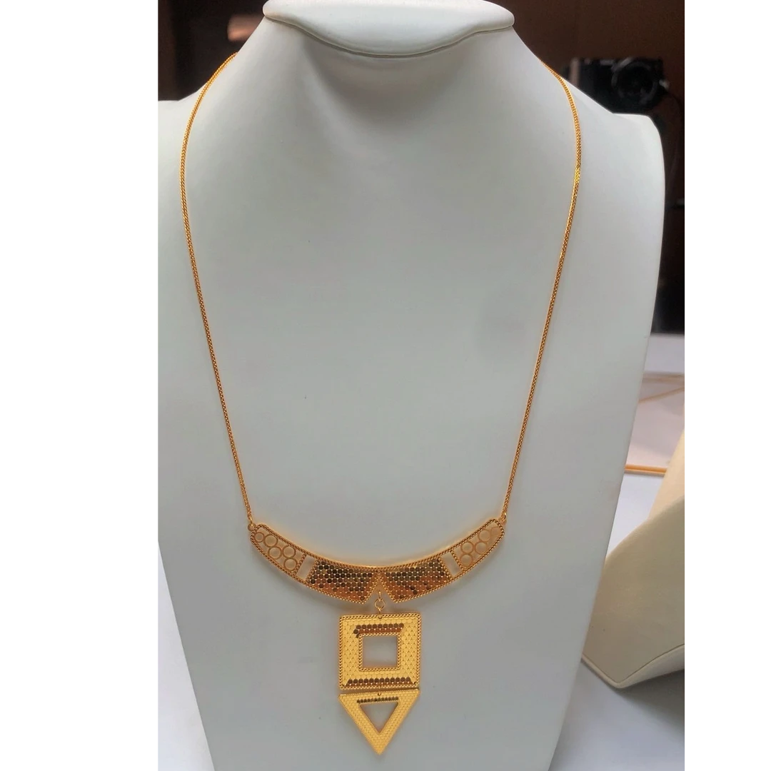 合金项链 合金项链 休闲款式项链 50CM 爆款小众小众金色240号