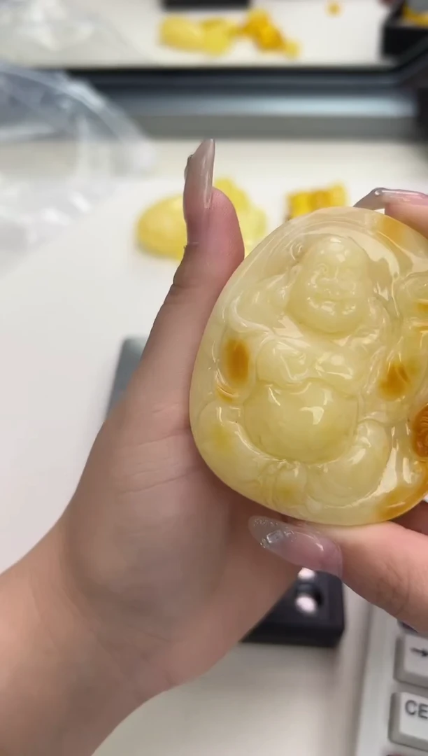 裸石琥珀未镶嵌琥珀蜜蜡吊坠