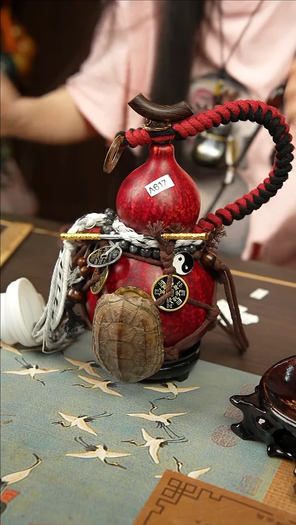 617号500ml左右非遗大漆酒葫芦