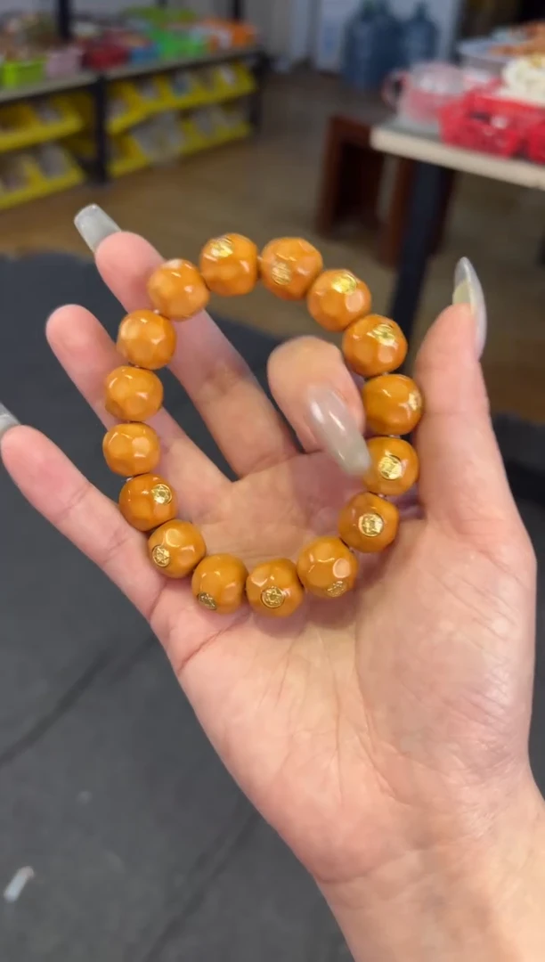 【闪购商品】菩提根/象牙果吊坠13mm猴头全金标单圈