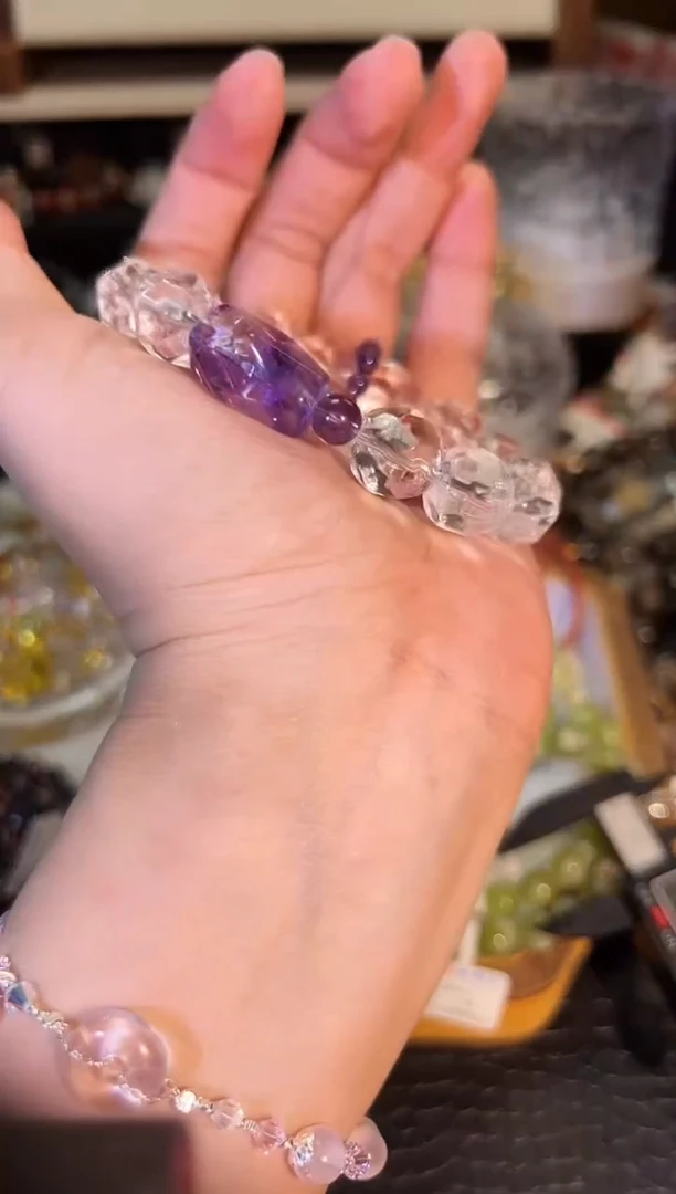 未镶嵌手串水晶p614多样性发货一件