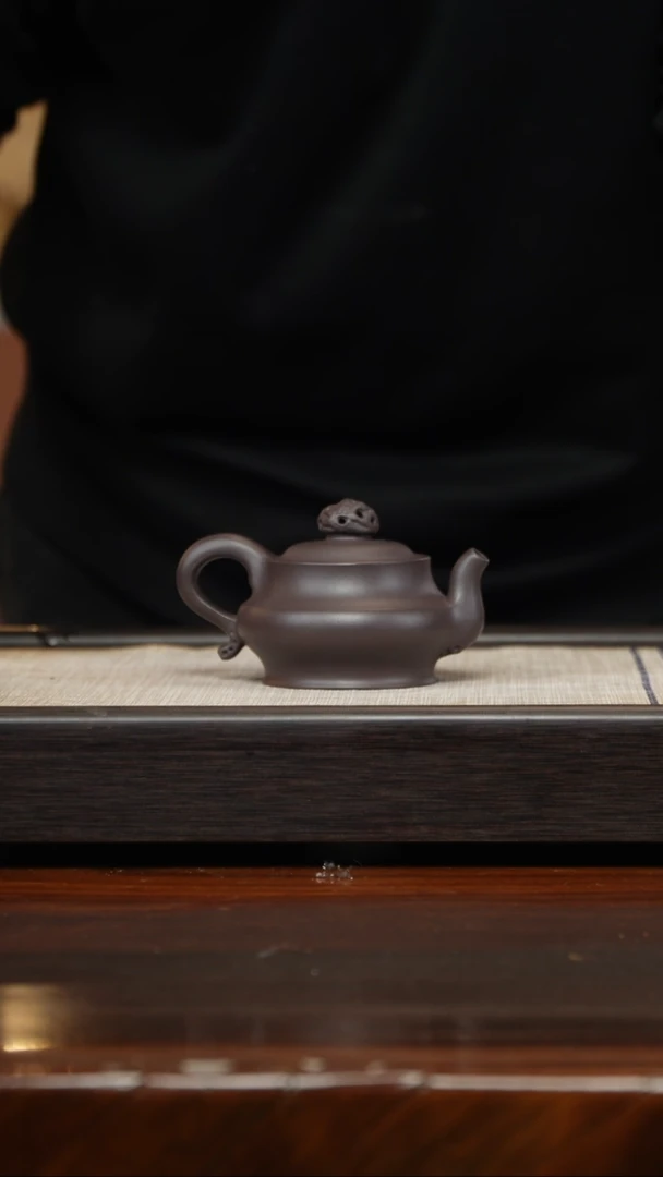 【闪购商品】紫砂茶壶四底乾坤150cc