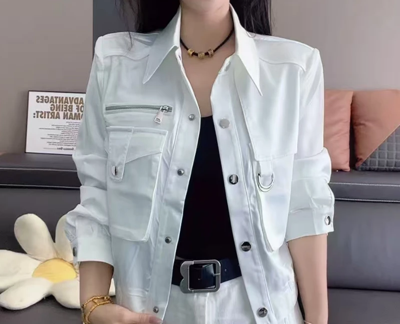 2025夏季新款网红同款洋气减龄韩版爆款短款外套女年6c