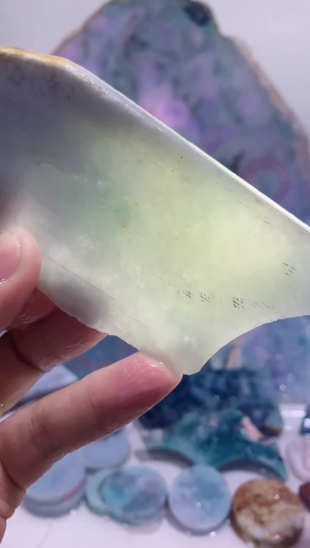 裸石翡翠0蒙0翡翠珠宝927