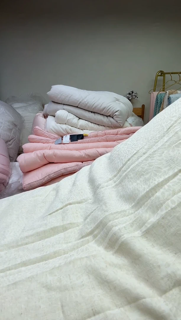 95%以上棉麻冬被8斤200*230