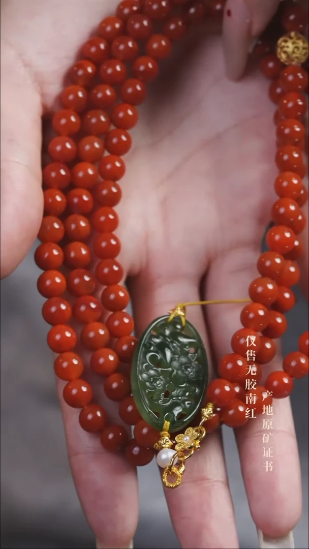 未镶嵌手串南红玛瑙设计@@SJC1916A