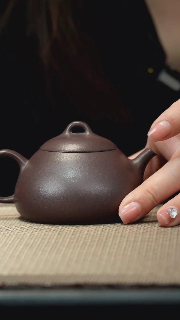 茶壶紫砂紫泥东星权