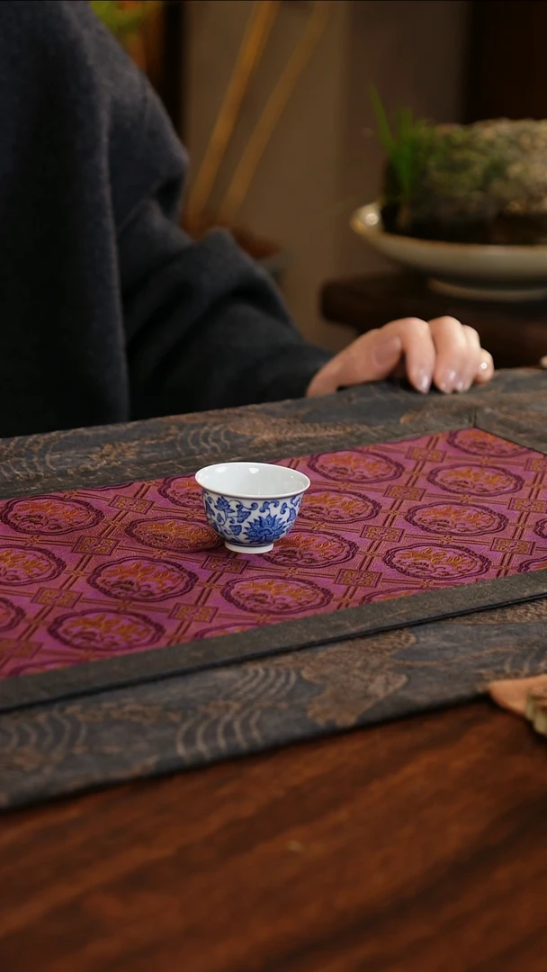 【闪购商品】杯子聚澜堂点工缠枝一口杯