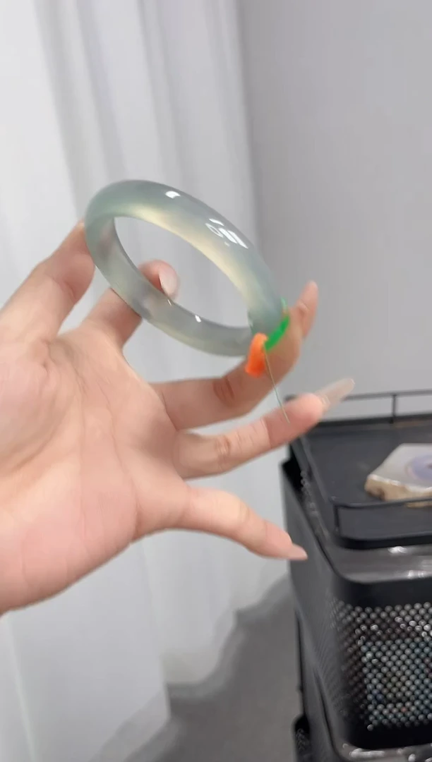 【闪购商品】玛瑙/玉髓手镯未镶嵌54-55圈