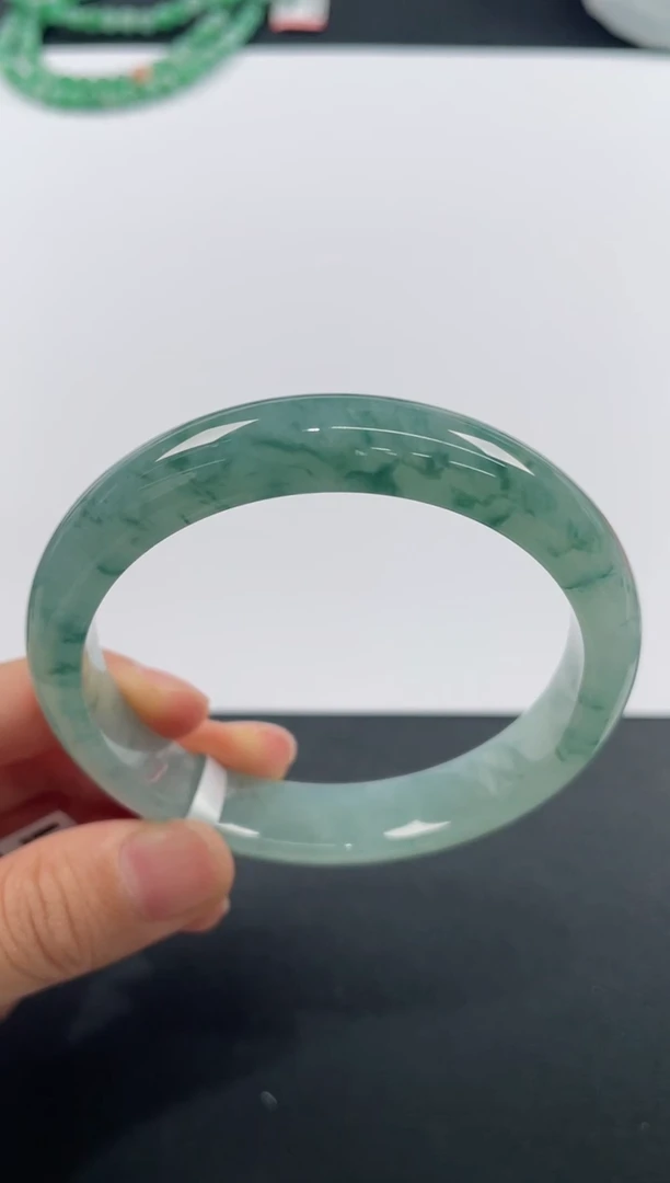 未镶嵌定制翡翠基地发货H 3285 58+