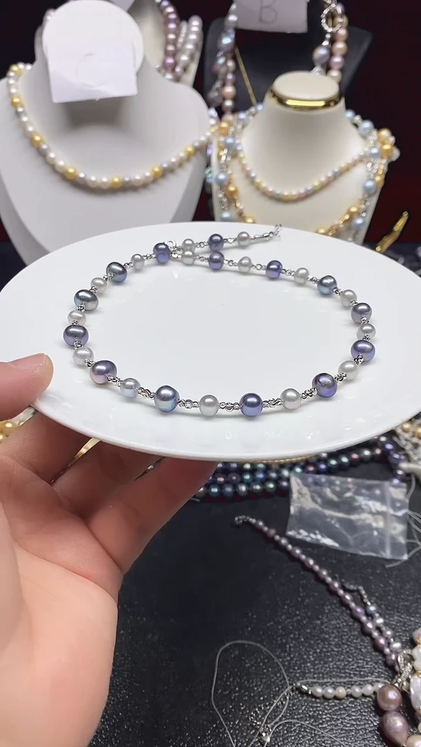 【闪购商品】淡水珍珠颈饰未镶嵌多人