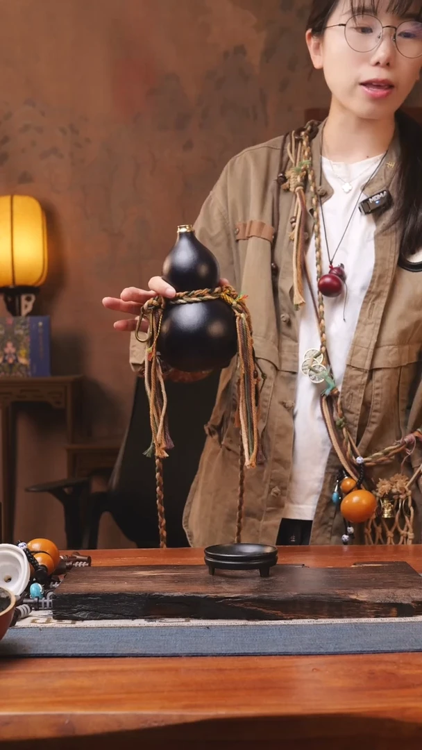 1471号精品大漆葫芦防腐防渗装水茶酒