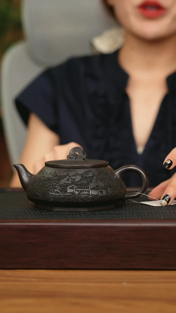 茶壶紫砂宜兴原矿 手工 紫砂壶