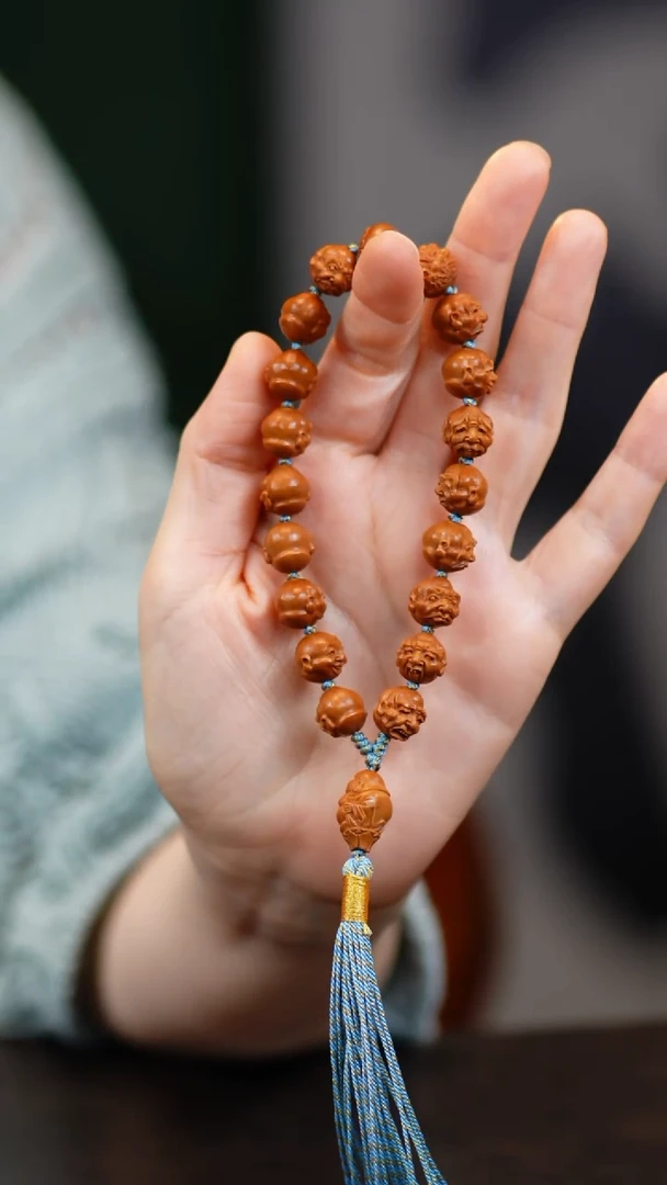 手串/手链橄榄核淇竹小籽写实十八罗汉头