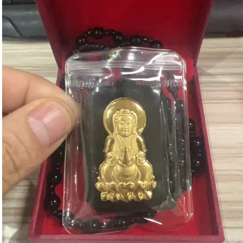 和田玉观音吊坠-款式1