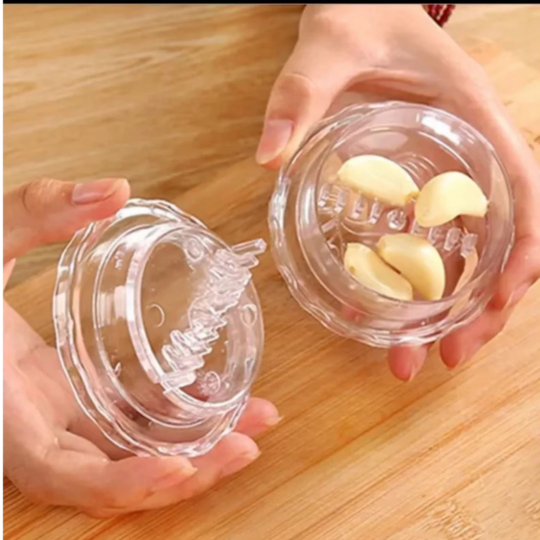 抢！【2个装】 按压捻蒜盒家用压蒜器蒜泥器蒜蓉器捻蒜盒厨房搅蒜器
