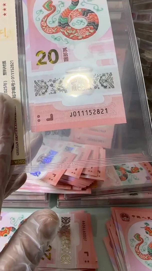 【闪购商品】塑料011152821-蛇钞单张！