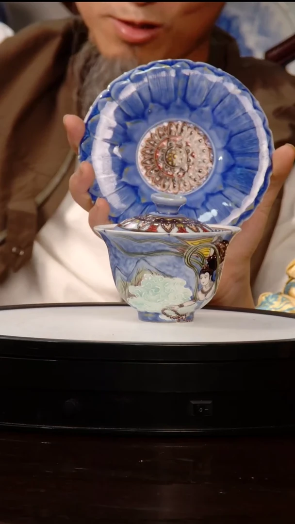 摆件瓷片景德镇陶瓷 摆件r138