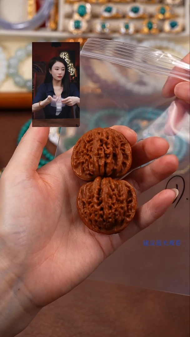 文玩核桃把件强*了柒禧文玩回血好物