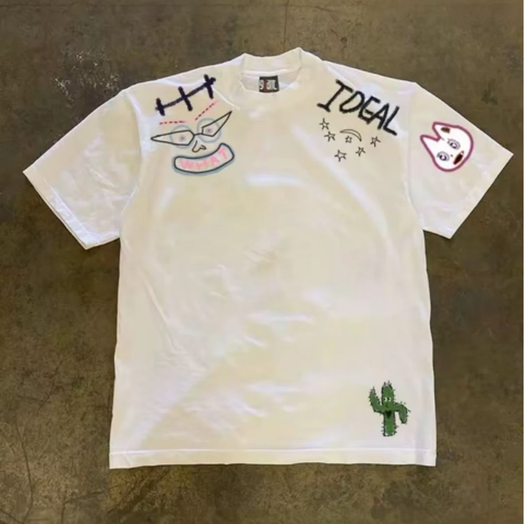 A090 马户满印圆领T恤女款（哎哟喂）