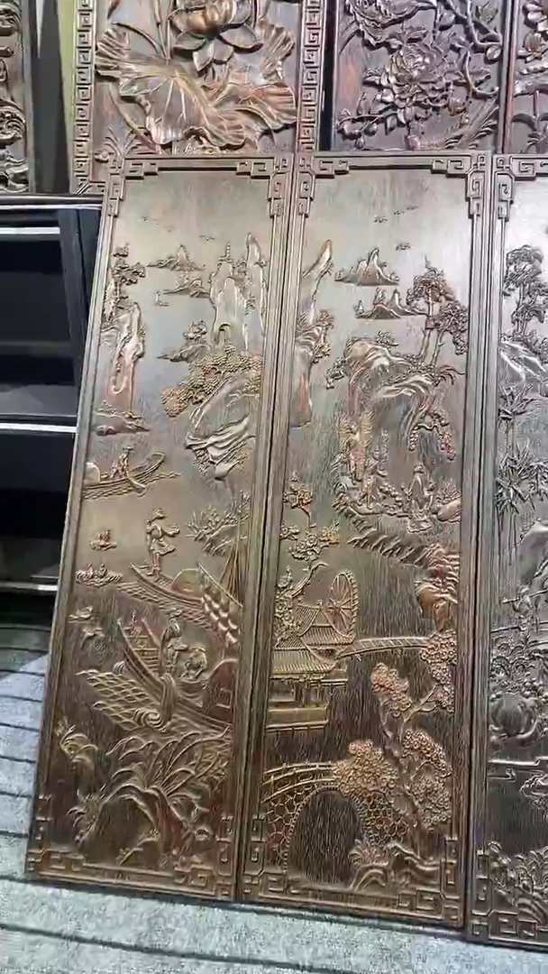 木紫檀雕刻一物一拍