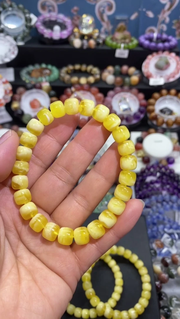 【闪购商品】蜜蜡手链未镶嵌俄料蜜蜡9+