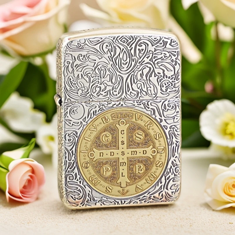 【老李鉴定】zippo打火机康斯坦丁/冰与火/貔貅1941镀银双色DYJ1