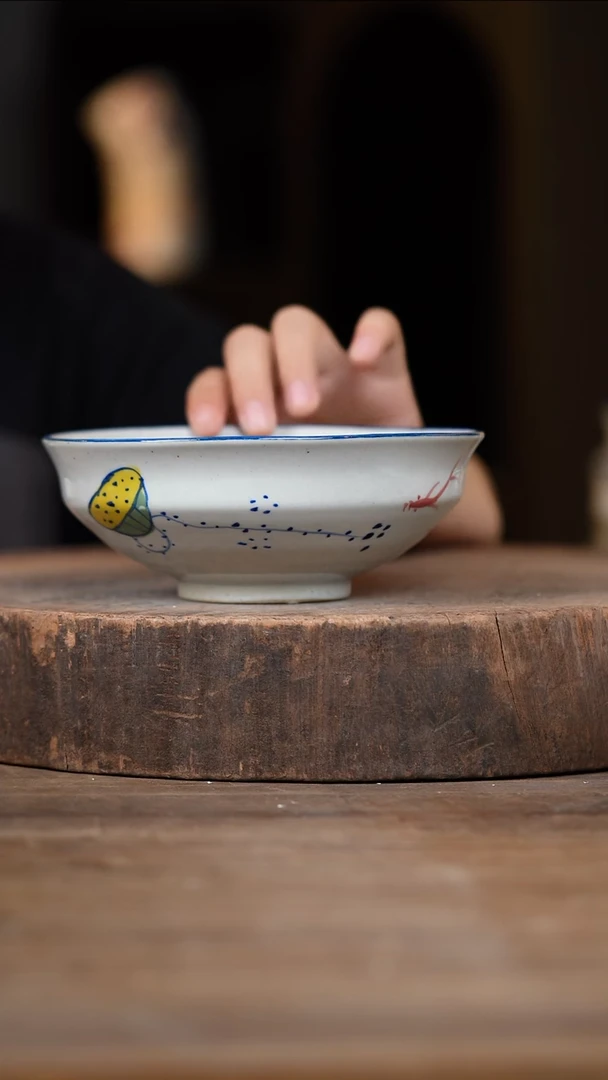 瓷片景德镇高温釉下彩（食品级）
