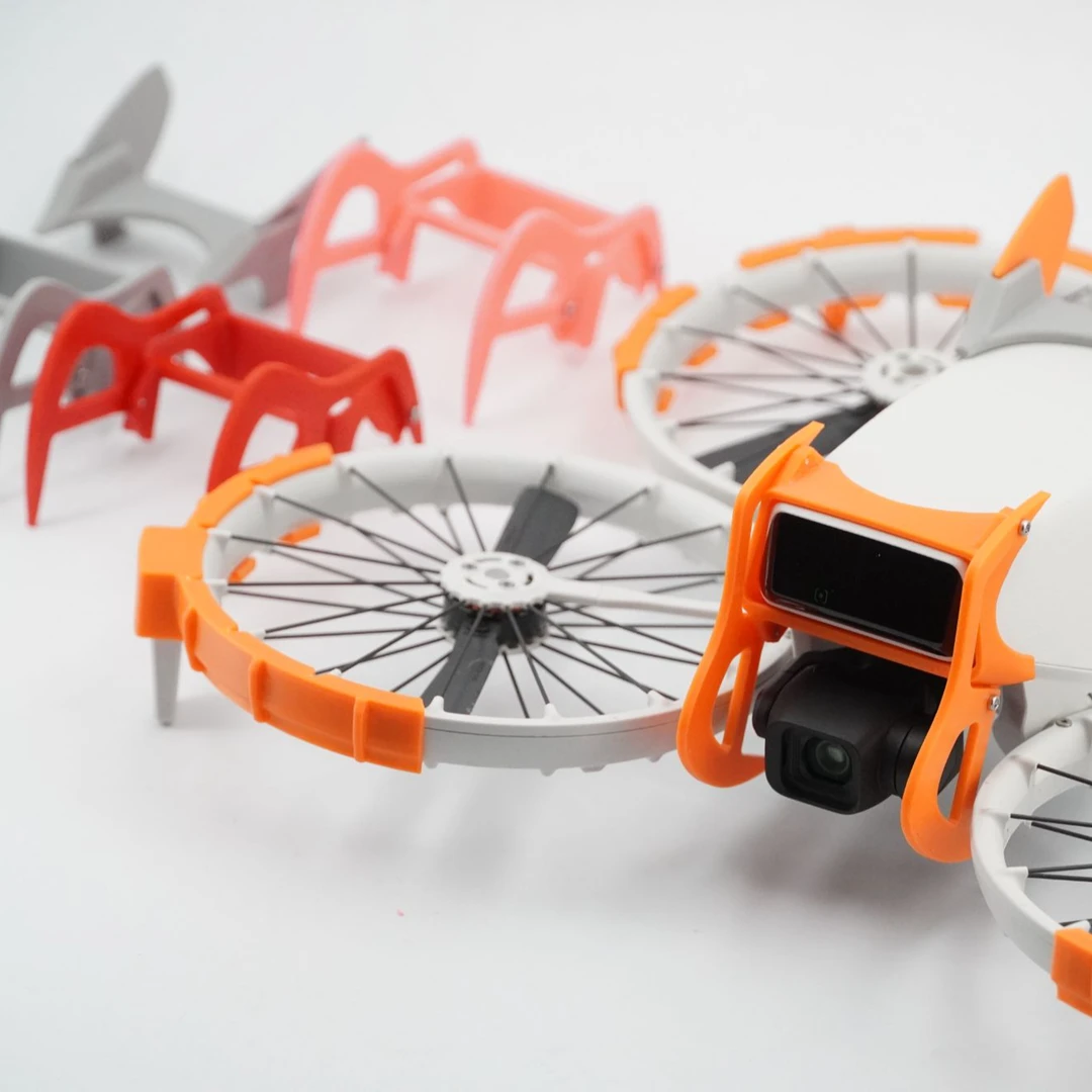 大疆FLIP云台防撞梁云台保护尾翼圈圈配件防护无人机组装零件购买