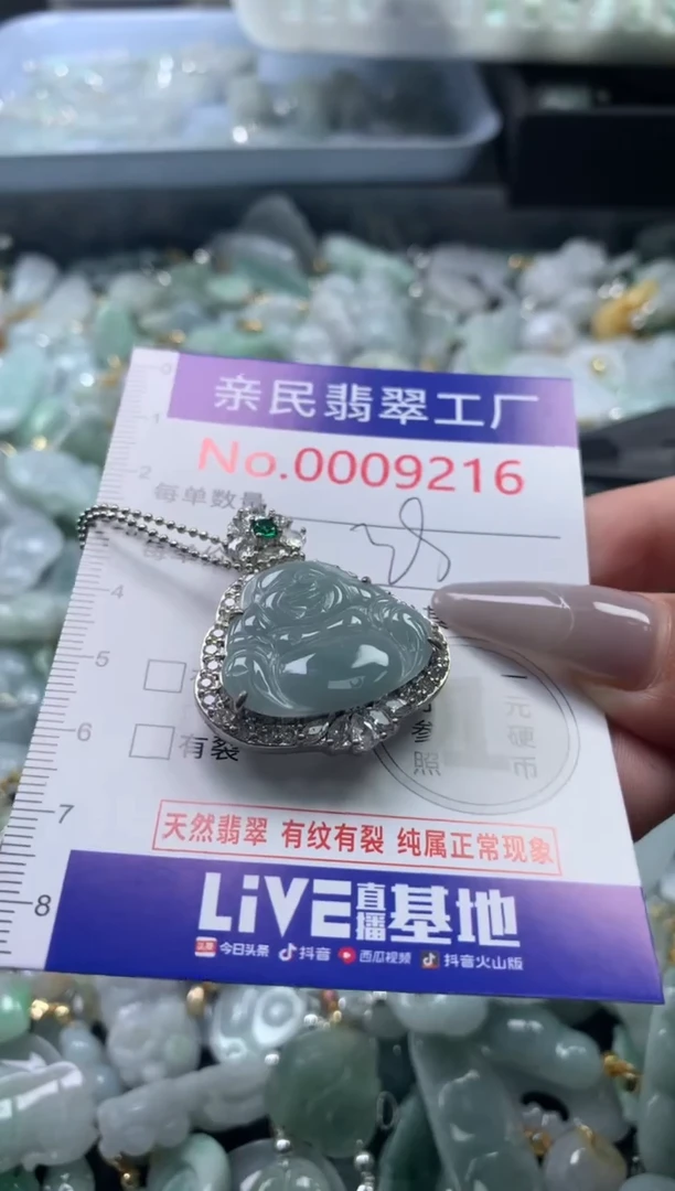 颈饰未镶嵌翡翠9216