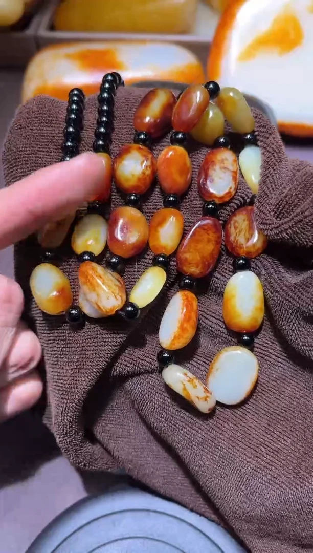 【闪购商品】和田玉（子料）颈饰未镶嵌YL-WW-2.24-4多样性发货