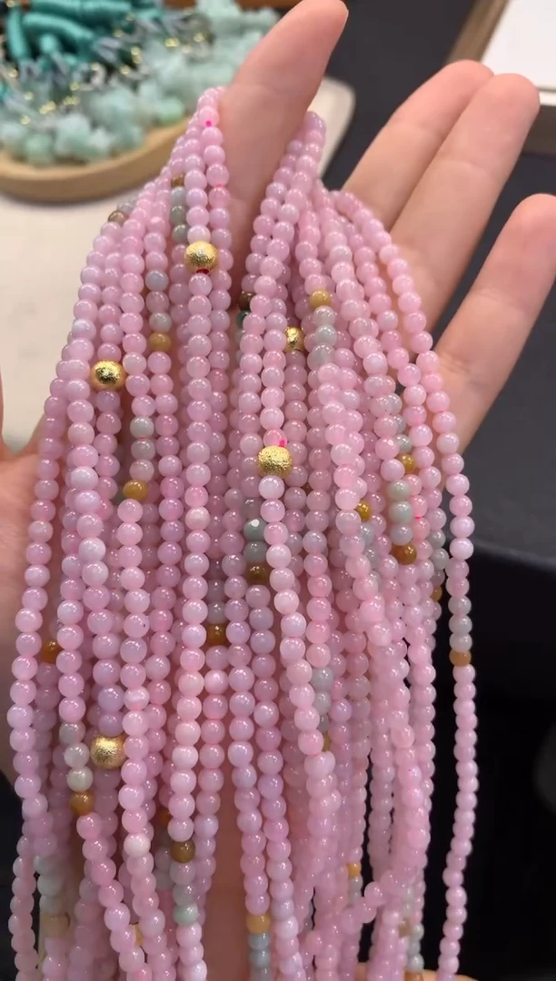 翡翠未镶嵌颈饰FC490 翡翠项链 多样性发其一